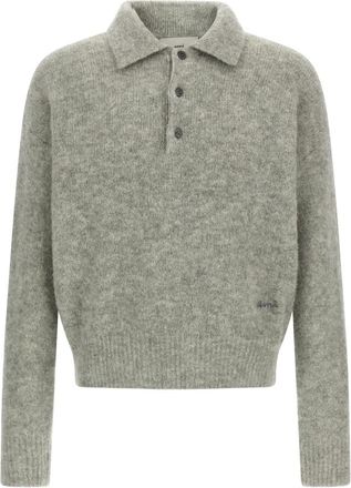 Ami Heren, Truien, Grijs, Maat: XL Wol