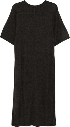 SOEUR Judy Knit Dress - Dames - Kleedjes - Bruin - S - Wol - Kleedjes