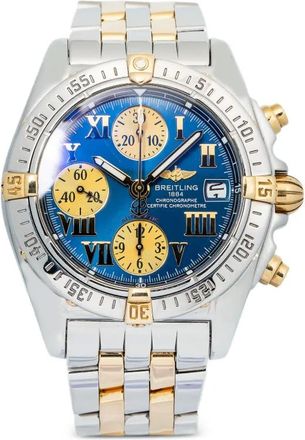 Breitling Chrono Cockpit 39mm watch - Blauw