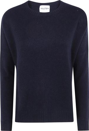 Kujten Cashmere Truien - Dames - Cashmere truien - Zwart - M - Truien & Vesten