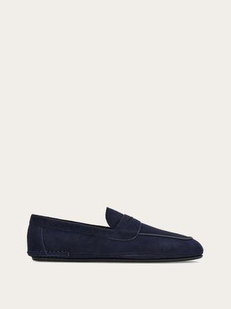 Ferragamo Men Suede loafer Blue Size 10.5