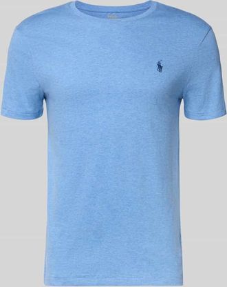 Polo Ralph Lauren T-Shirt mit Logo-Stitching in Royal, Größe XXL