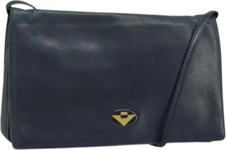 Bottega Veneta Pre-owned Vintage Schoudertas - Dames - Vintage Schoudertas - Zwart - ONE Size - Leer - Vintage