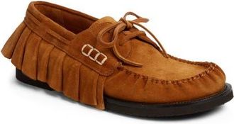 J.W.Anderson Ruffle Loafer in Caramel at Nordstrom, Size 37