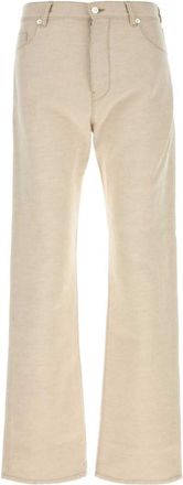 Fendi Light Beige Flared Jeans