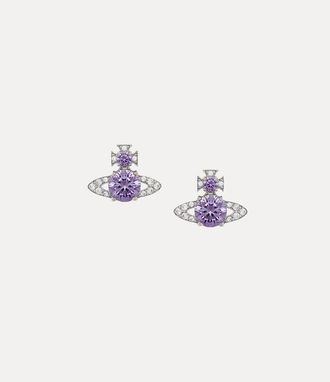 Vivienne Westwood Ismene Earrings Silver Cubic Zirconia Women