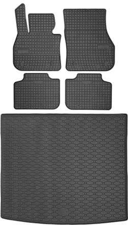 OEM Bmw X1 U11 Crossover A Partir De 2022 Set - Alfombrillas De Goma Para Coche + Alfombrilla Para Maletero