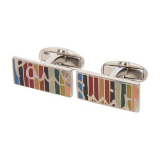 Paul Smith Cufflinks & Tie Clips, male, Multicolor, Size: ONE SIZE Signature Cufflinks