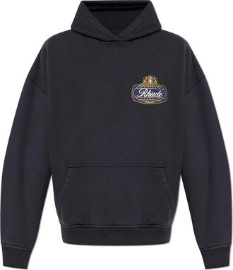 Rhude Uomo, Felpe, Blu, XS, new