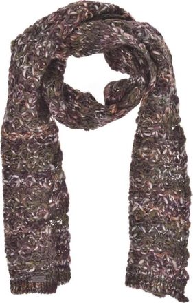 Daniele Alessandrini Multicolor Pauwen Sjaal - Heren - Wintersjaals - Veelkleurig - ONE Size - Wol - Accessoires