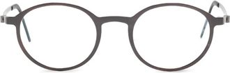 Lindberg Occhiali tondi Buffalo - Marrone