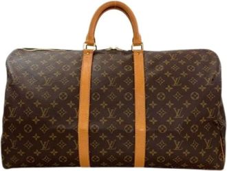 Louis Vuitton Pre-owned Weekend Bags, female, Brown, Size: ONE SIZE Pre-owned Boston Bag