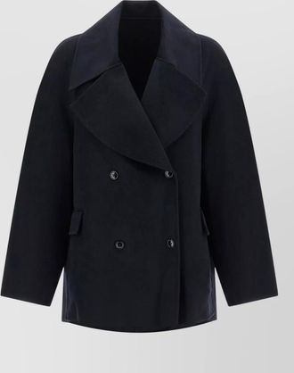 Loulou Studio wool cashmere double-breasted coat