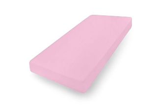OEM S&aacute;bana De Jersey Premium Con El&aacute;stico 190x210, 200x220x30, Rosa10, Matex