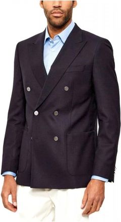 HUGO BOSS H-Hutson Db-261 Jas - Heren - Blazers - Blauw - M - Jassen