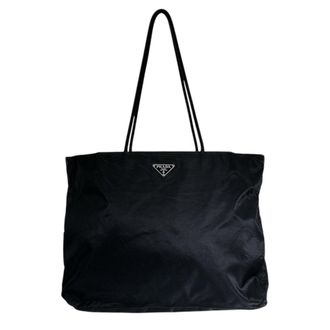 Prada Black Nylon Tote Bag (Pre-Owned)