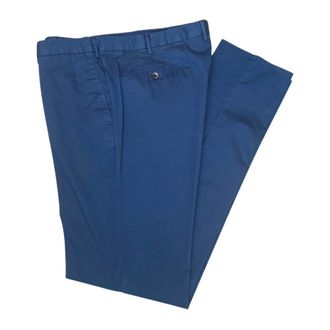 Pantaloni Torino Superslim Fit Jersey Broek - Heren - Broeken - Blauw - Maat: 5XL Jersey