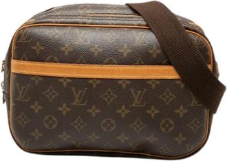 Louis Vuitton Pre-owned Cross Body Bags, female, Brown, Size: ONE SIZE Pre-owned The Reporter PM