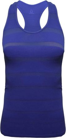 Phat Buddha York Racerback Tank In Blue