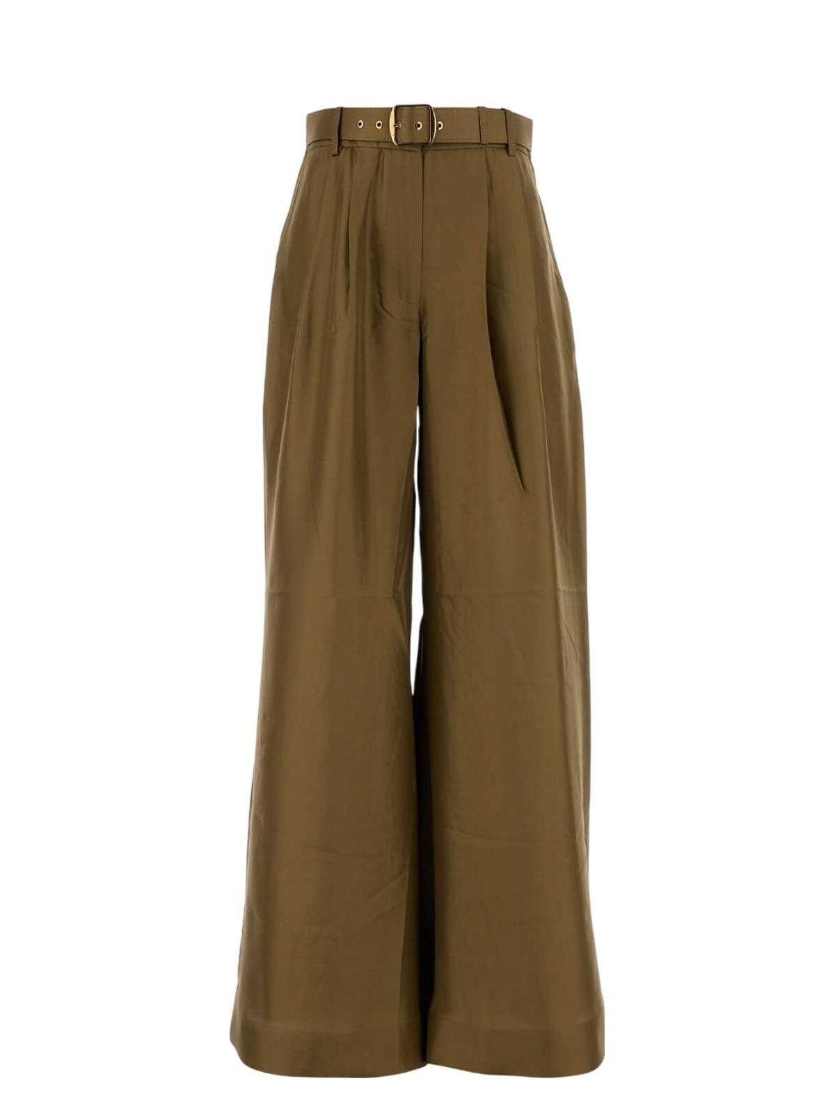 Zimmermann: Green Cotton Pants now up to −70% | Stylight