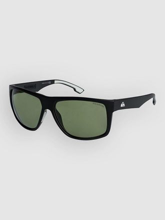Quiksilver Transmission Polarized Black Sonnenbrille gr&uuml;n