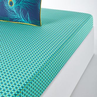 La Redoute Interieurs Hoeslaken in perkalkatoen, Shakhra