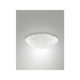 Fabas Luce Fabas Luce - pandora plafoniera bianca 1 luce attacco E27 D.30CM con sensore di movimento