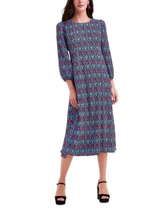 Draper James Long-Sleeve Midi Dress