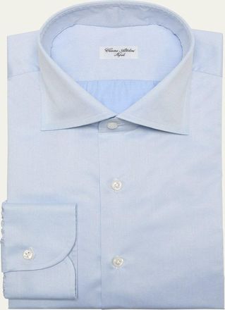 Cesare Attolini Mens Cotton Dress Shirt