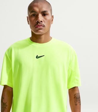Nike Mens Nike SB Ishod Short-Sleeve Jersey Top in Yellow | IF0436-702