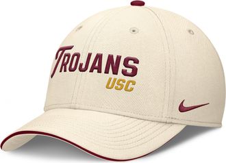 Nike USC Primetime Nike Mens Dri-FIT College Hat in Brown | NC030C3BSCJ-3NB