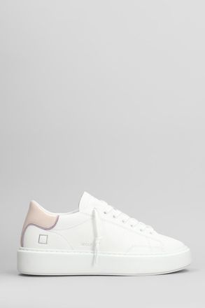 D.A.T.E. D. A.T. E. Sfera Sneakers In White Leather