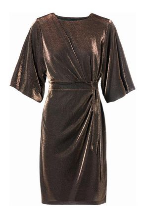 Mart Visser Milan Metallic Jurk Brons