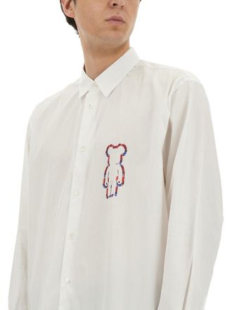 Comme Des Gar&ccedil;ons Cotton Poplin Shirt - White