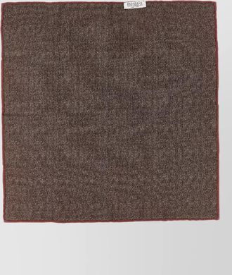 Brunello Cucinelli silk pinstripe pocket square
