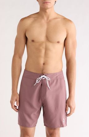 Volcom Lawton Board Shorts in Bordeaux Brown at Nordstrom Rack, Size 29