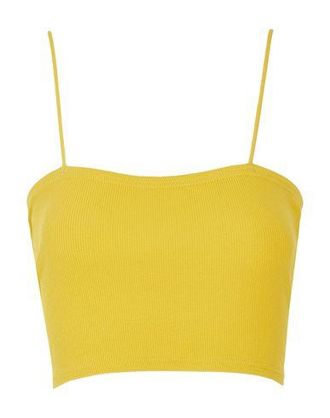 8 by YOOX ORGANIC COTTON JERSEY CROP TOP