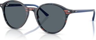 Ray-Ban Bernard Blue Phantos Unisex Sunglasses RB2230 1420GK 53