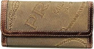 Prada Pre-owned Accessories, female, Brown, Size: ONE SIZE Pre-owned Leather Key-Holder