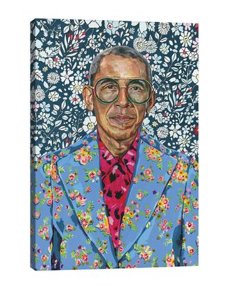 iCanvas Icanvas Barack Wall Art By Heather Perry