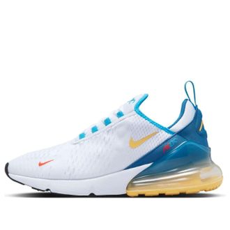 Nike Air Max 270 White Industrial Blue Citron FJ4000-100