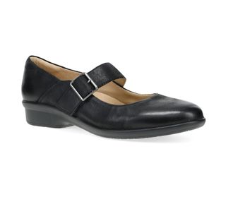 Dansko Womens Collette Nubuck Mary Jane Shoes In Black Burnished