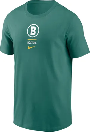 Nike Boston Red Sox City Connect 2-Hit Nike Mens MLB T-Shirt in Green | N1993CCBQ-V0M