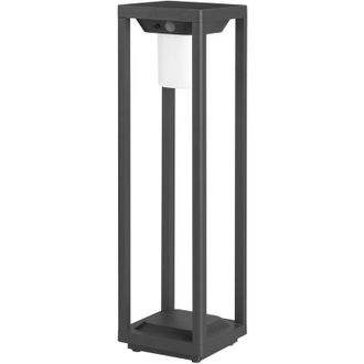 Forlight Forlight - Bow led Outdoor Bollard Urban grey, Opal, Warm-White 3000K, IP44