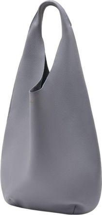 A.P.C. Womens Le Neige Shopper Bag Leather Blue Cowhide Totes-shopping-bags