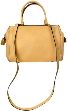 Celine Pre-owned Handbags, female, Yellow, Size: ONE SIZE Pre-owned Vintage Handbag