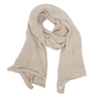 Nirvanna Designs Hand Loom Air Wrap Scarf in Linen at Nordstrom