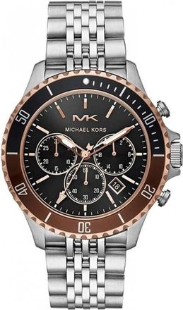 Michael Kors Accessoires, Heren, Grijs, ONE Size, Bayville Chronograaf Horloge