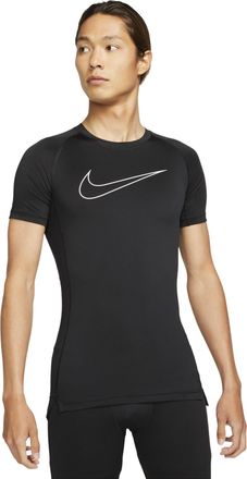 Nike Logo Printing Training Sports Breathable Short Sleeve Gym Clothes Black DD1993-010