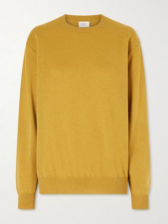 Saint Laurent Pullover In Cashmere - Giallo